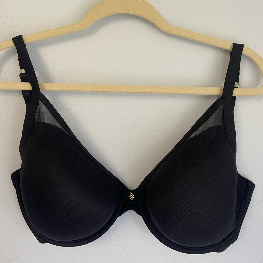 ThirdLove Black Uplift Plunge T-Shirt Bra 34H